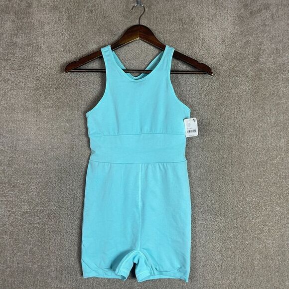 Free People Every Single Time Runsie Womens M-L Cascade Romper Athletic NEW - Picture 5 of 13